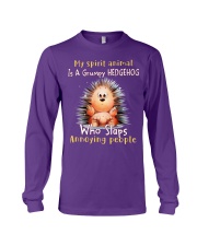 Hedgehog annoying people hedgehog lovers Long Sleeve Tee tile