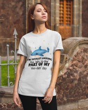 Shark i am totally shark lovers Classic T-Shirt apparel-classic-tshirt-lifestyle-06