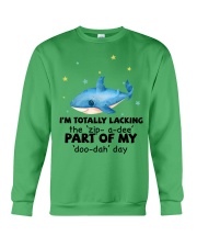Shark i am totally shark lovers Crewneck Sweatshirt tile