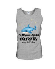 Shark i am totally shark lovers Unisex Tank tile