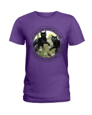 Cat no matter cat lovers cat moms Ladies T-Shirt tile