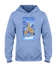 Giraffe winter sky phone case Hooded Sweatshirt tile