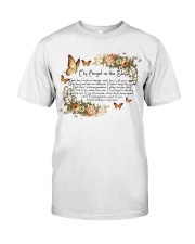 Butterfly angel in the sky butterfly lovers Classic T-Shirt front