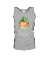 Pomeranian may good luck be dog moms Unisex Tank tile