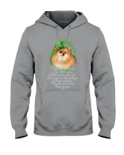 Pomeranian may good luck be dog moms Hooded Sweatshirt tile