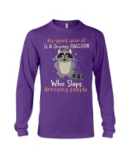 Raccoon annoying people raccoon lovers Long Sleeve Tee tile
