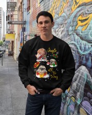 Sloth gift xmas drop gift for sloth lovers Crewneck Sweatshirt lifestyle-unisex-sweatshirt-front-2