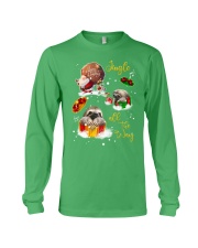 Sloth gift xmas drop gift for sloth lovers Long Sleeve Tee tile