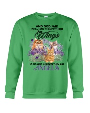Cat Angels without wings Gift for you Crewneck Sweatshirt tile