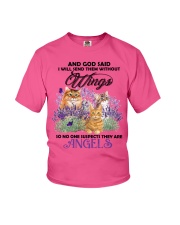Cat Angels without wings Gift for you Youth T-Shirt tile
