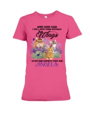Cat Angels without wings Gift for you Premium Fit Ladies Tee tile