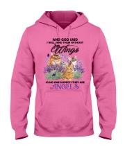 Cat Angels without wings Gift for you Hooded Sweatshirt tile