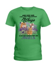 Cat Angels without wings Gift for you Ladies T-Shirt tile