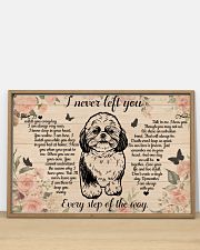 ShihTzu never left you Gift for you 36x24 Poster poster-landscape-36x24-lifestyle-03