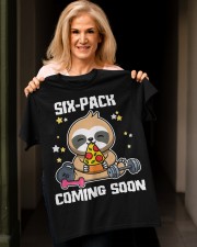 Sloth Six-Pack coming gift for you Classic T-Shirt apparel-classic-tshirt-lifestyle-front-118