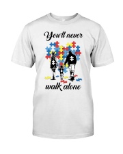 You will never walk alone Classic T-Shirt front
