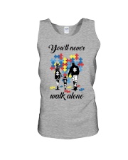 You will never walk alone Unisex Tank tile