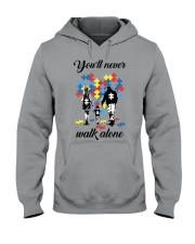 You will never walk alone Hooded Sweatshirt tile