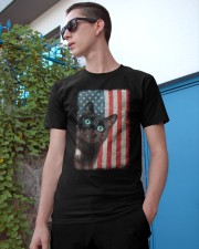 Cat ohh independence cat moms Classic T-Shirt apparel-classic-tshirt-lifestyle-17