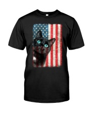 Cat ohh independence cat moms Classic T-Shirt front