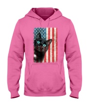 Cat ohh independence cat moms Hooded Sweatshirt tile