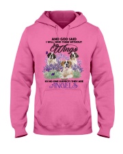 St Bernard Angels without wings Gift for you Hooded Sweatshirt tile