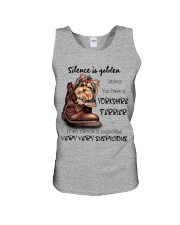 Yorkshire Silence is very suspicious Gift for you Unisex Tank tile