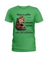 Yorkshire Silence is very suspicious Gift for you Ladies T-Shirt tile