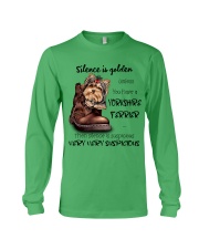 Yorkshire Silence is very suspicious Gift for you Long Sleeve Tee tile