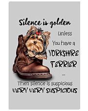 Yorkshire Silence is very suspicious Gift for you Vertical Poster tile