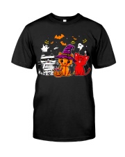 Cat scare and cute Classic T-Shirt front