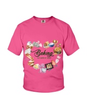Baking Work of heart Gift for you Youth T-Shirt tile