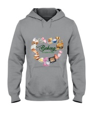 Baking Work of heart Gift for you Hooded Sweatshirt tile