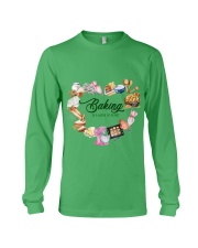 Baking Work of heart Gift for you Long Sleeve Tee tile
