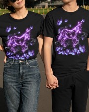 Donkey magical purple Classic T-Shirt apparel-classic-tshirt-lifestyle-front-146