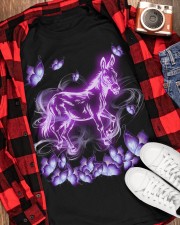 Donkey magical purple Classic T-Shirt apparel-classic-tshirt-lifestyle-front-163
