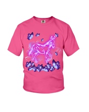 Donkey magical purple Youth T-Shirt tile