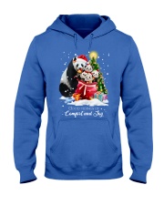 panda xmas gift bag gift for panda lovers Hooded Sweatshirt tile