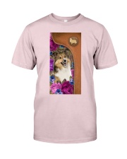 Shelties magical dog mom Premium Fit Mens Tee tile