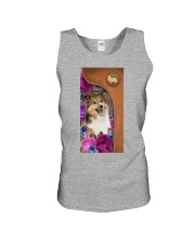 Shelties magical dog mom Unisex Tank tile