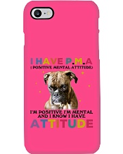 Boxer i have attitude boxer lovers dog mom Phone Case tile