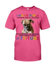 Boxer i have attitude boxer lovers dog mom Premium Fit Mens Tee tile