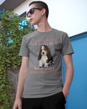 Basset hound annoying people basset hound lovers Classic T-Shirt apparel-classic-tshirt-lifestyle-17