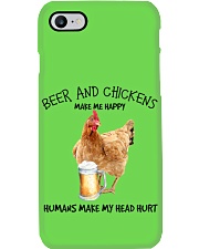 Chicken And Beer make me happy Gift for you Phone Case tile