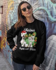 Lp 5 Westie box sweater Crewneck Sweatshirt lifestyle-unisex-sweatshirt-front-3