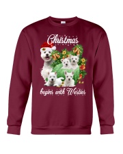 Lp 5 Westie box sweater Crewneck Sweatshirt tile