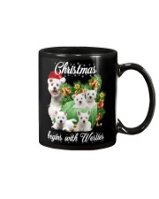 Lp 5 Westie box sweater Mug tile