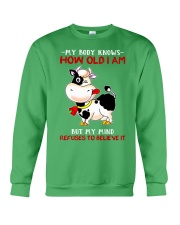 Cow my body knows Crewneck Sweatshirt tile
