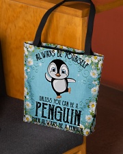 Penguin be yourself penguin lovers All-over Tote aos-all-over-tote-lifestyle-front-02
