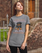 Rottweiler annoying people Classic T-Shirt apparel-classic-tshirt-lifestyle-06
